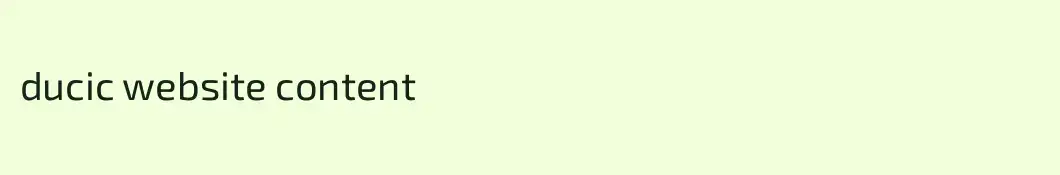 ducic website content